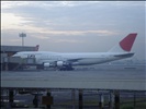 Japan Airlines B747 plane at NAIA Terminal 1